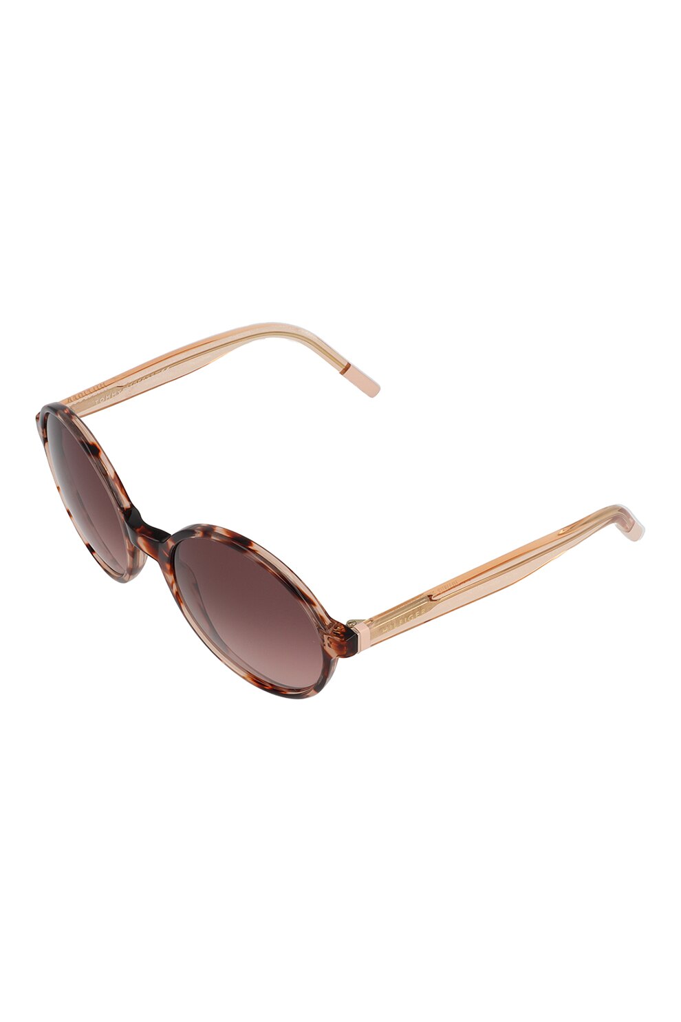 Tommy Hilfiger, Ochelari de soare cu lentile in degrade, Maro, 54-21-135 Standard