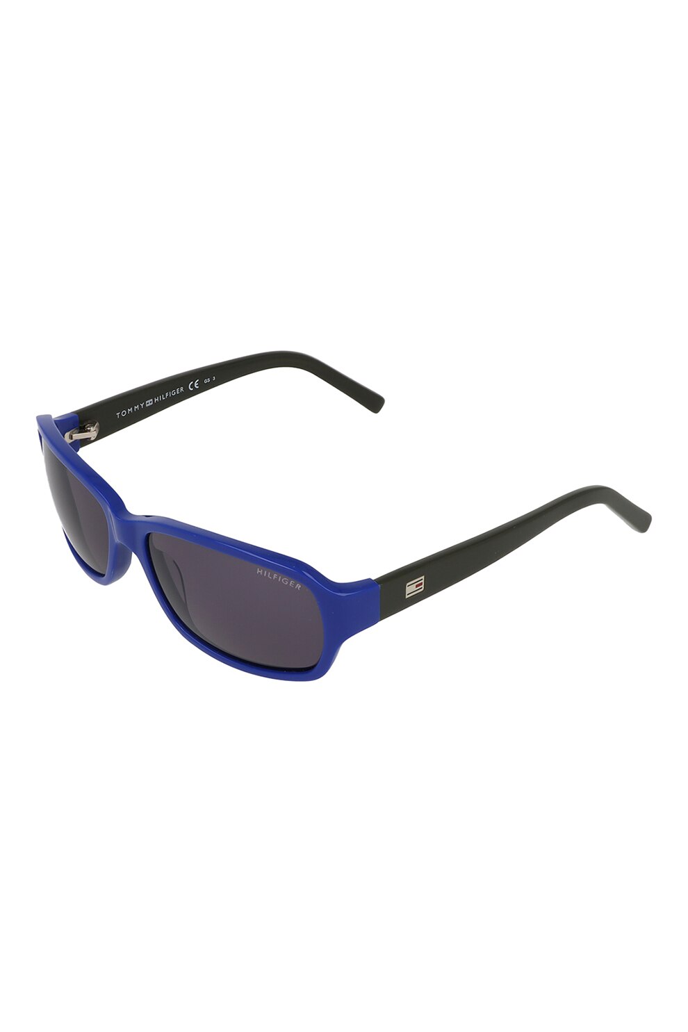 Tommy Hilfiger, Ochelari de soare cu lentile uni, Albastru/Negru, 53-15-115 Standard