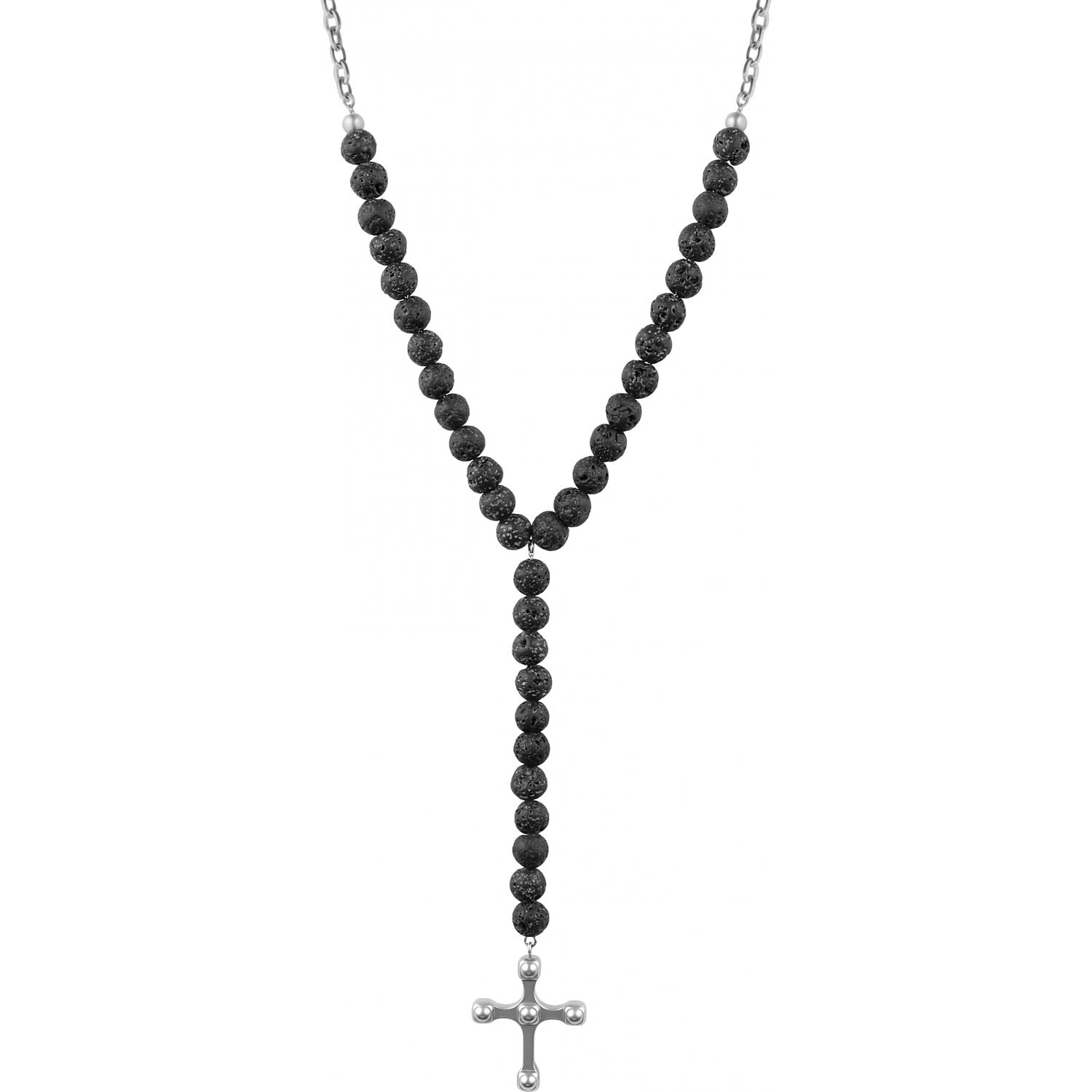 Lant Sector SALU01, roca vulcanica, inox, lungime 65cm