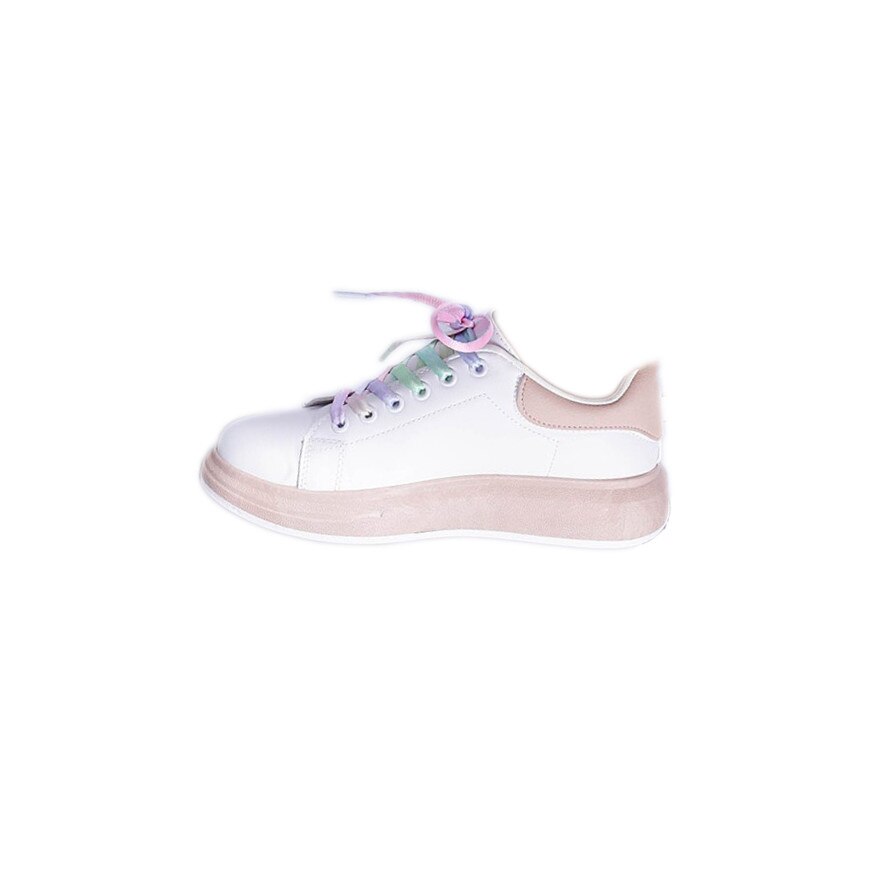 Pantofi sport dama Zaria, Alb/Roz