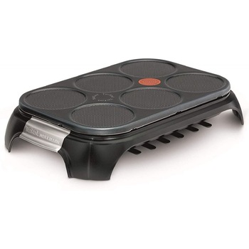 Aparat pentru gatit Tefal PY558813, indicator luminos, 1000 w, finisaje crom, Negru Aparat pentru gatit Tefal PY558813, indicator luminos, 1000 w, finisaje crom, Negru
