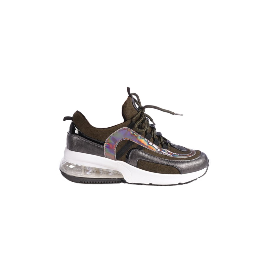 Pantofi sport dama Nikol, CB-162, Verde