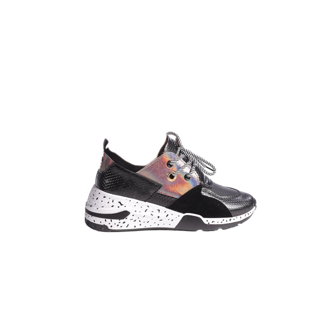 Pantofi sport dama Violette, LY046, Negru