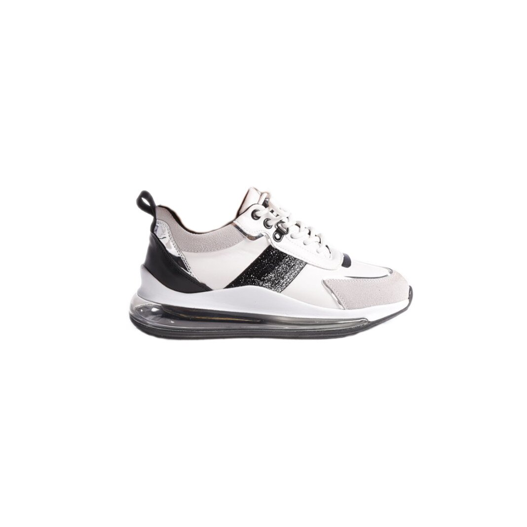 Pantofi sport dama Tamina, CB-166, Alb/Negru