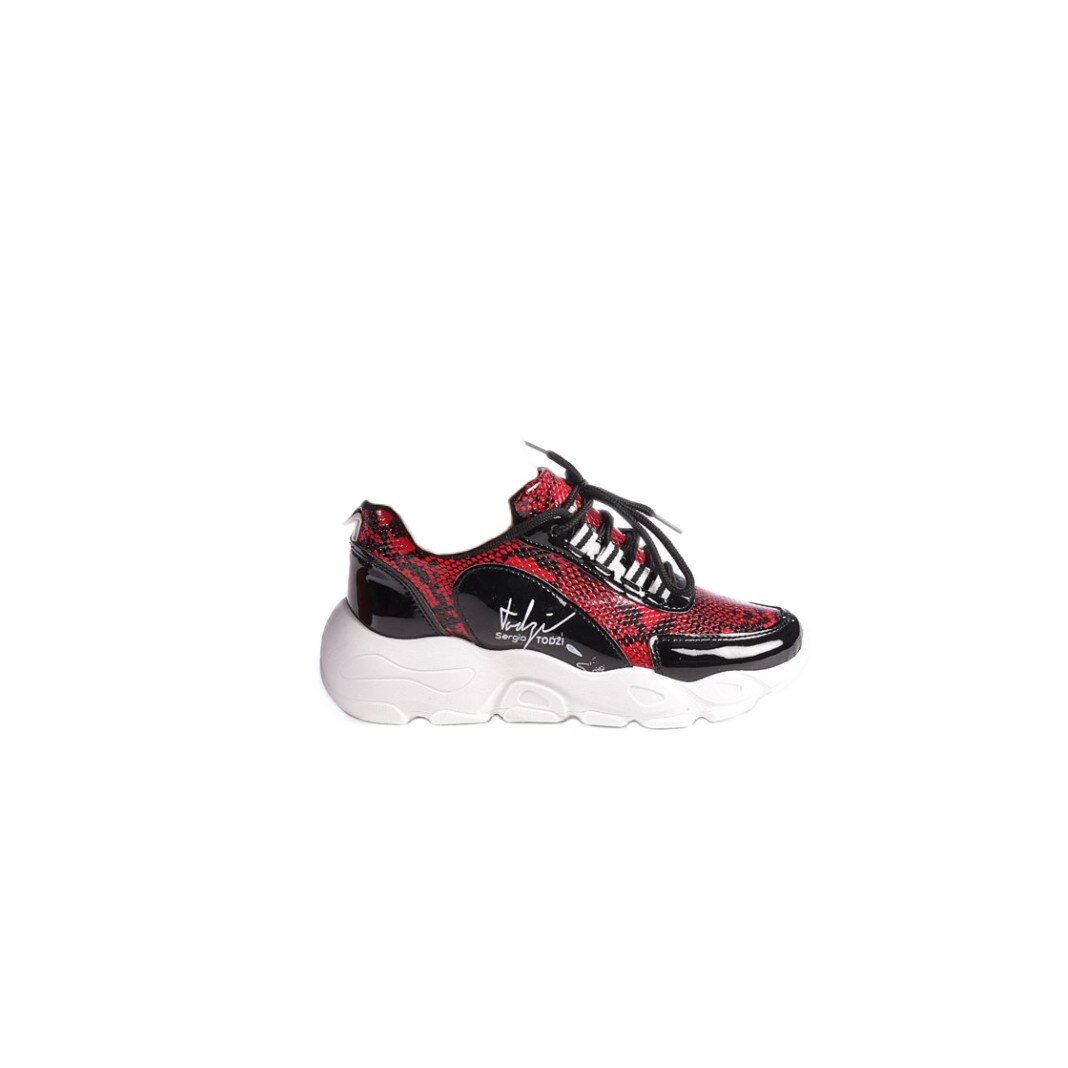 Pantofi sport dama Veroa, LY023, Rosu