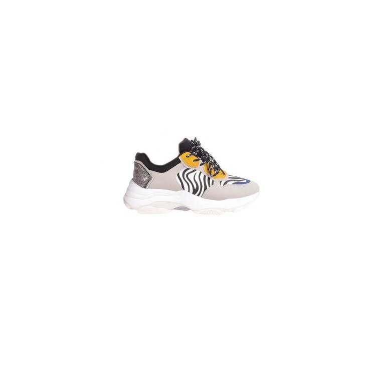 Pantofi sport dama Andra zebra, YY-01, Gri