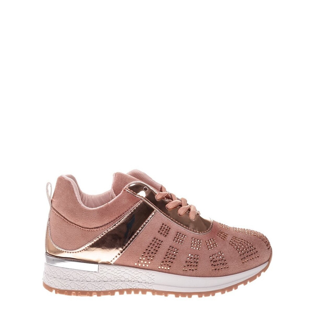 Pantofi sport dama Jacqueline alb, Roz