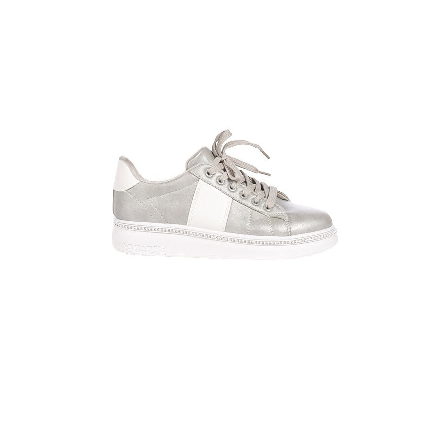 Pantofi sport dama Alliance, KB-131, Alb/Gri