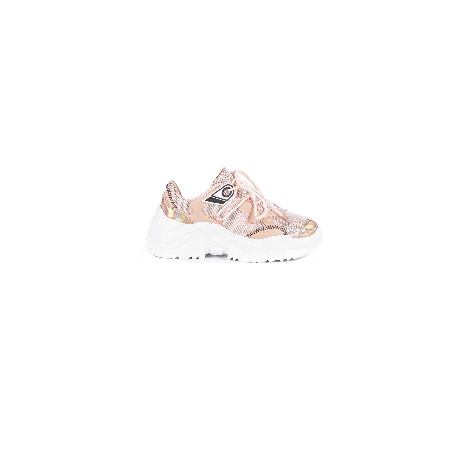 Pantofi sport dama Donatela bronze, Multicolor