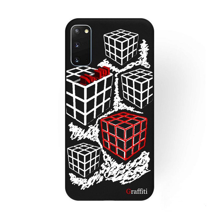 Samsung Galaxy S20 készülékkel kompatibilis Telefontok - Graffiti No.191 mintás szilikon tok