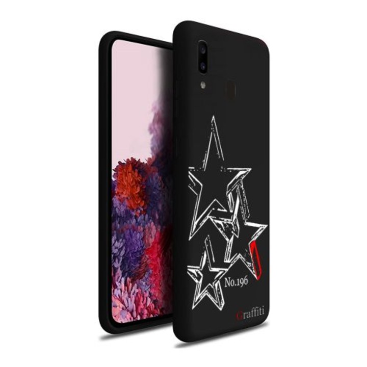 Husa telefon, Graffiti, Pentru Samsung Galaxy A40