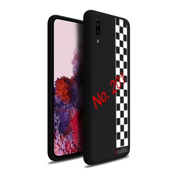 Husa telefon, Graffiti, Pentru Samsung Galaxy A40