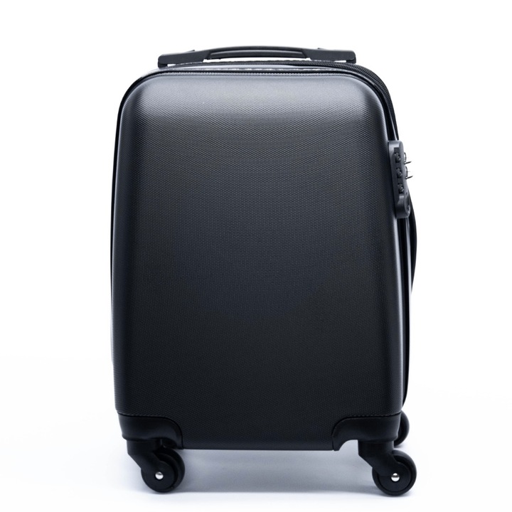World Travel bőrönd 45 cm, kézi hordozható, Fekete (006191)