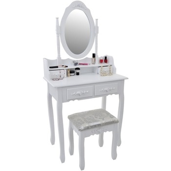 Masuta de Make-Up din lemn  Masuta de Make-Up din lemn