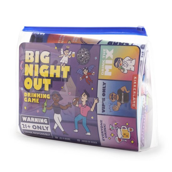 Joc de societate - Joc - Big Night Out Drankspel, Multicolor, 21 ani+
