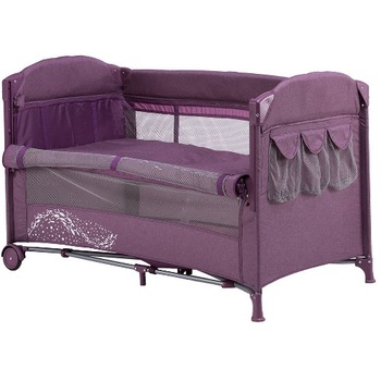 Patut Chipolino Pliabil Merida cu Sistem Side-Sleeping si Laterala Culisanta, Colectia 2021, Dhalia Linen Patut Chipolino Pliabil Merida cu Sistem Side-Sleeping si Laterala Culisanta, Colectia 2021, Dhalia Linen