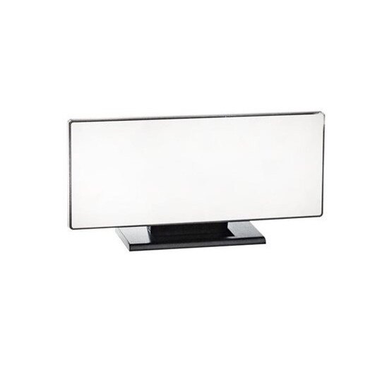 Ceas de masa, Zola, digital, cu alarma si termometru, stil oglinda, 19x10 cm