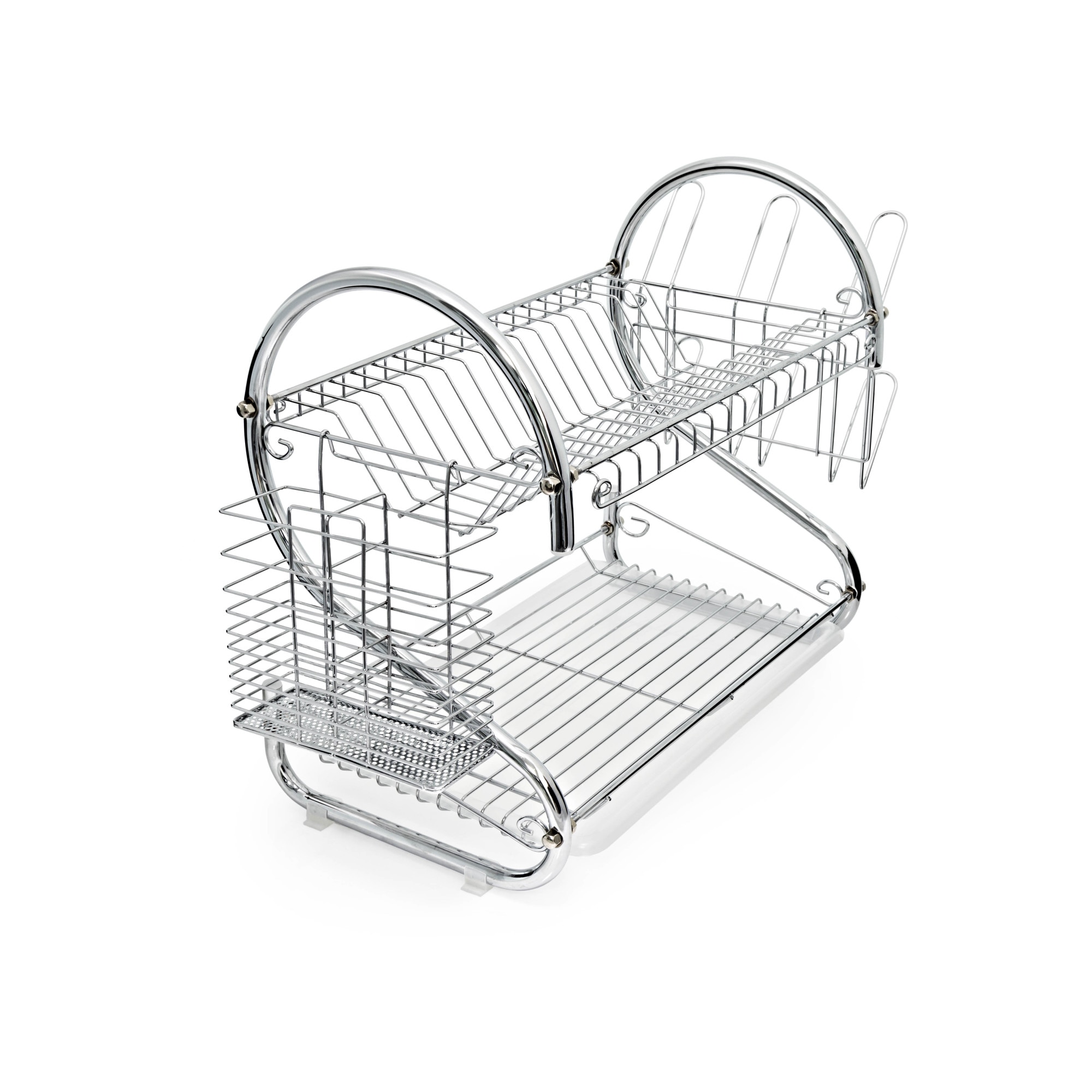 Suport pentru vase, Zola, cu doua etaje, 51x39x24 cm