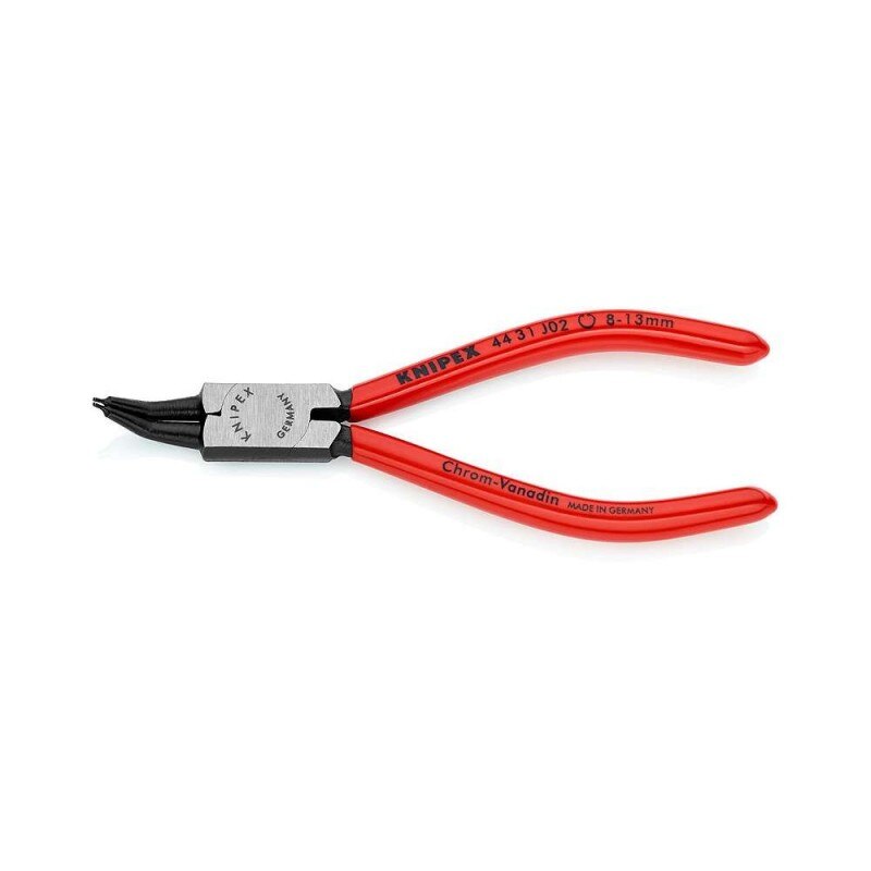 Cleste pentru sigurante interior, Knipex, 8-13 mm cu varf indoit la 45°