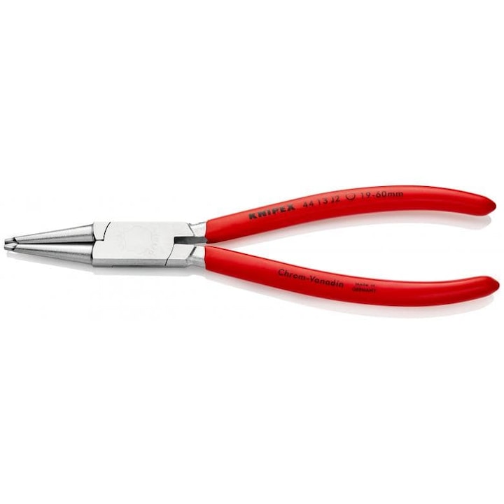Cleste inel siguranta interior Knipex, varfuri drepte, zincat, 19-60mm