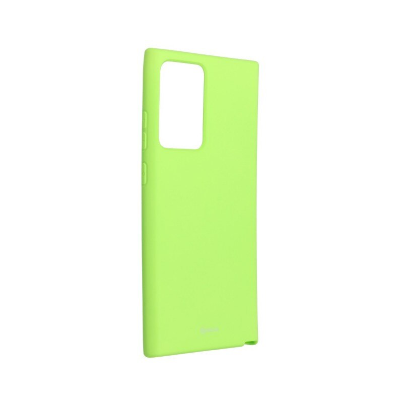 Husa Spate Silicon Roar Jelly Compatibila Cu Samsung Galaxy Note 20 Ultra, Verde Lime