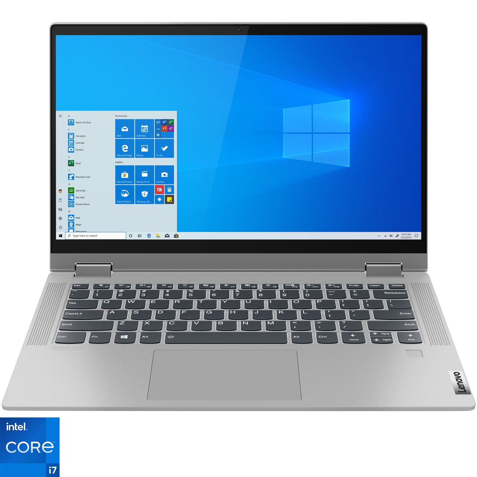 Laptop 2 in 1 Lenovo IdeaPad Flex 5 14ITL05 cu procesor Intel Core