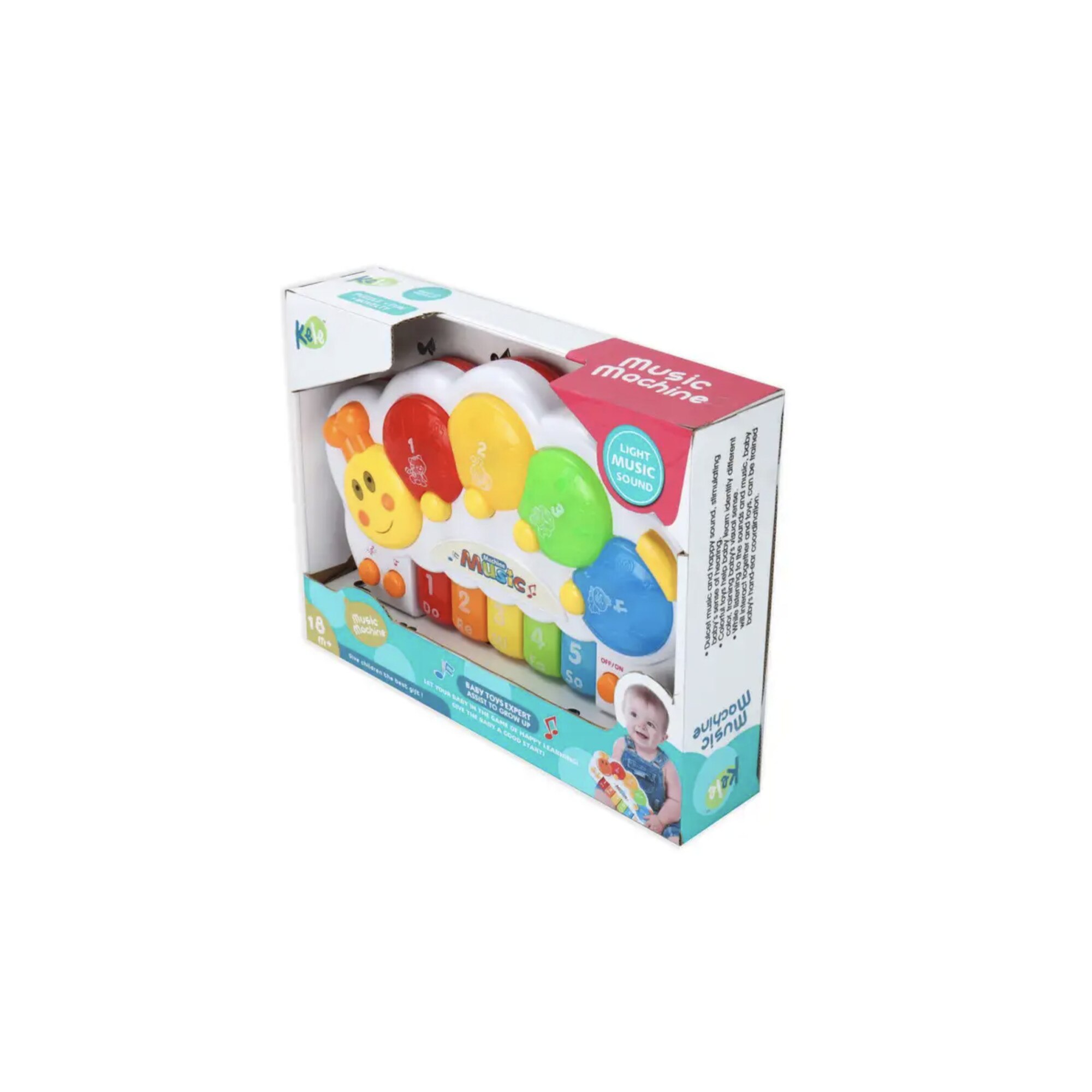 Pian cu sunete si lumini bebelusi