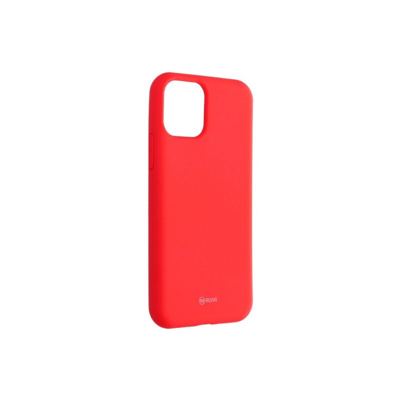 Husa Spate Silicon Roar Jelly Compatibila Cu iPhone 11 Pro Max, Roz Piersica