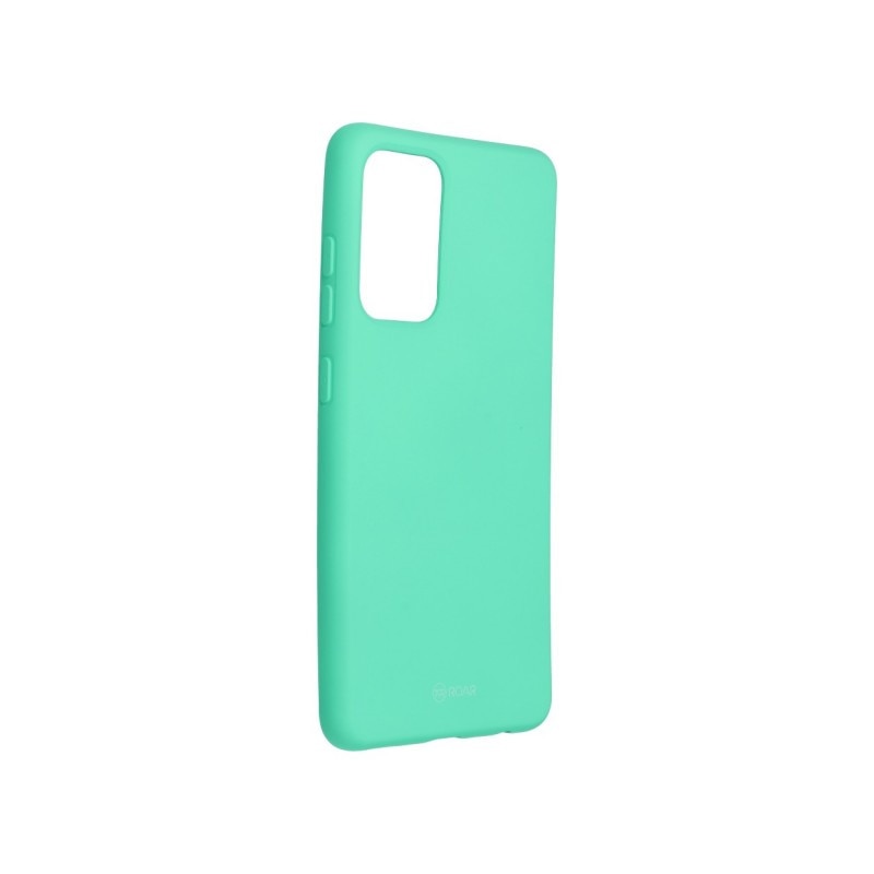 Husa Spate Silicon Roar Jelly Compatibila Cu Samsung Galaxy A52 5g, Verde Menta
