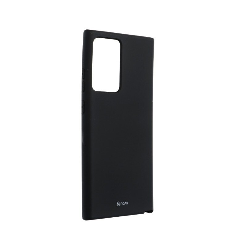 Husa Spate Silicon Roar Jelly Compatibila Cu Samsung Galaxy Note 20 Ultra, Negru