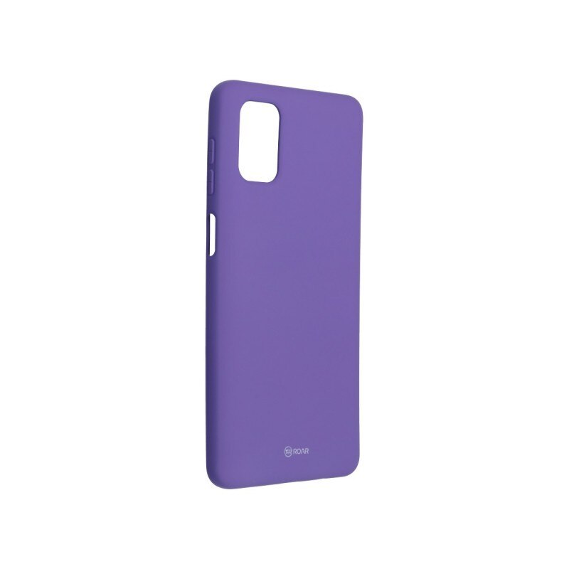 Husa Spate Silicon Roar Jelly Compatibila Cu Samsung Galaxy M51, Mov