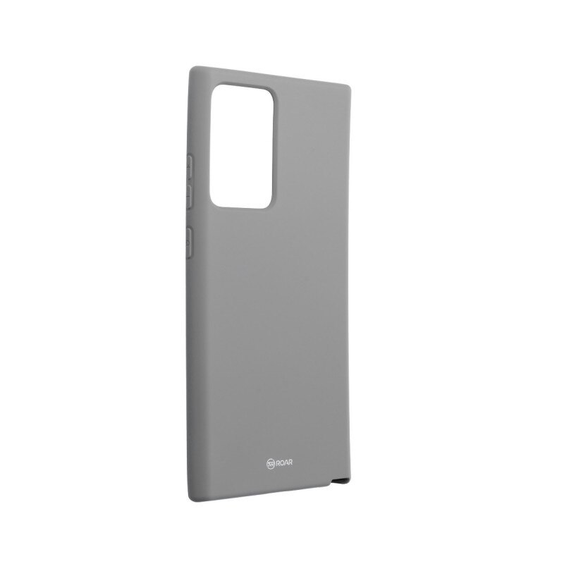 Husa Spate Silicon Roar Jelly Compatibila Cu Samsung Galaxy Note 20 Ultra, Gri