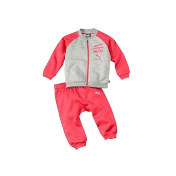 Trening Puma pentru copii Minicats , roz/gri, 6-9 luni Trening Puma pentru copii Minicats , roz/gri, 6-9 luni