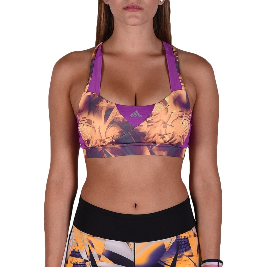 Bustiera sport adidas pentru antrenament fitness mov