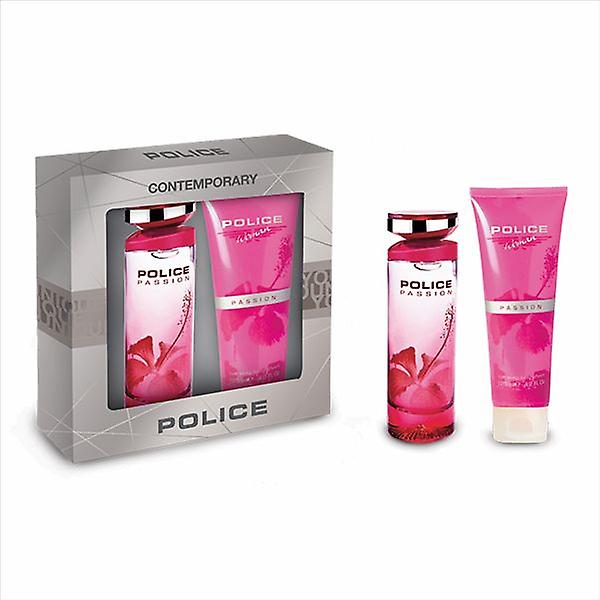 Set Police, Passion, Femei, Apa de Toaleta 100 ml + Lotiune de corp 125 ml