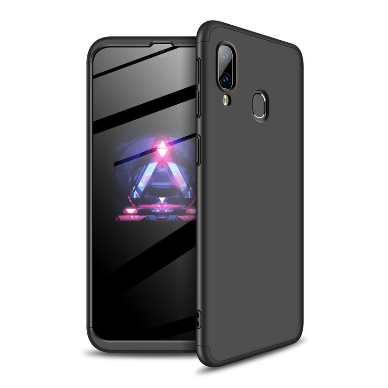 Husa 360 GKK compatibila cu Samsung Galaxy A40 - Black