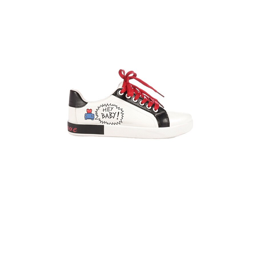 Pantofi sport dama Storia, LY015, Alb
