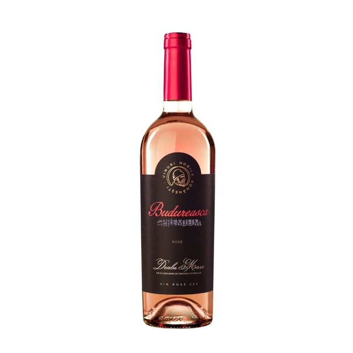 Vin Rose Demisec, Budureasca Premium, Rose, 0.75 L