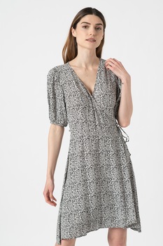 Vero Moda, Rochie mini petrecuta Henna, Negru/Alb Vero Moda, Rochie mini petrecuta Henna, Negru/Alb