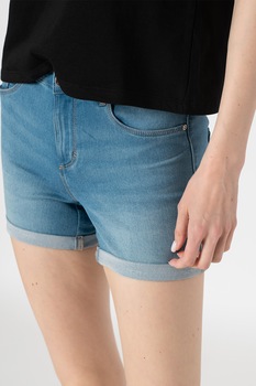 Only, Pantaloni scurti din denim cu aspect decolorat Royal, Albastru deschis Only, Pantaloni scurti din denim cu aspect decolorat Royal, Albastru deschis