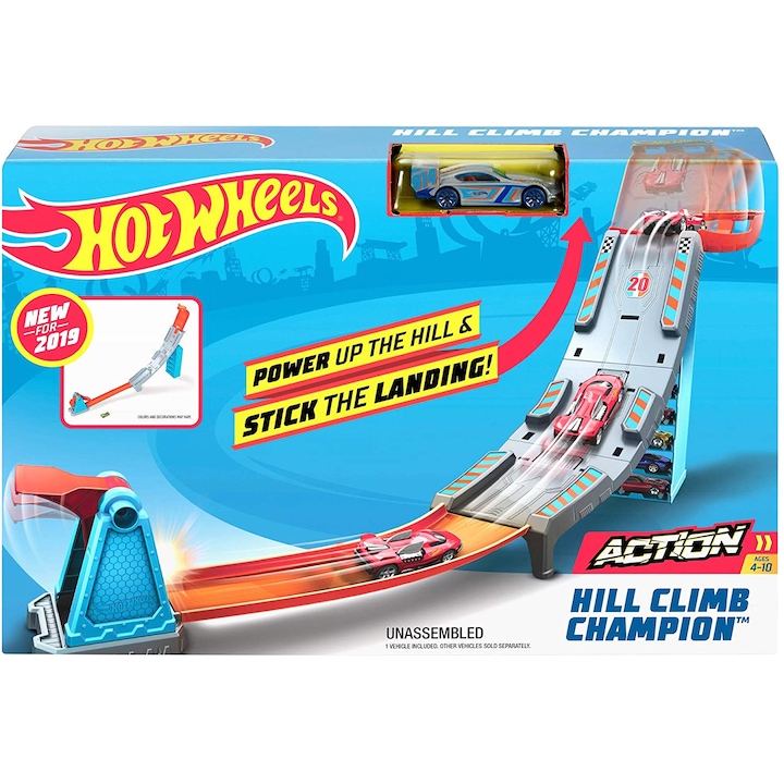 Hot Wheels Action Hill Climb Champion Játék készlet
