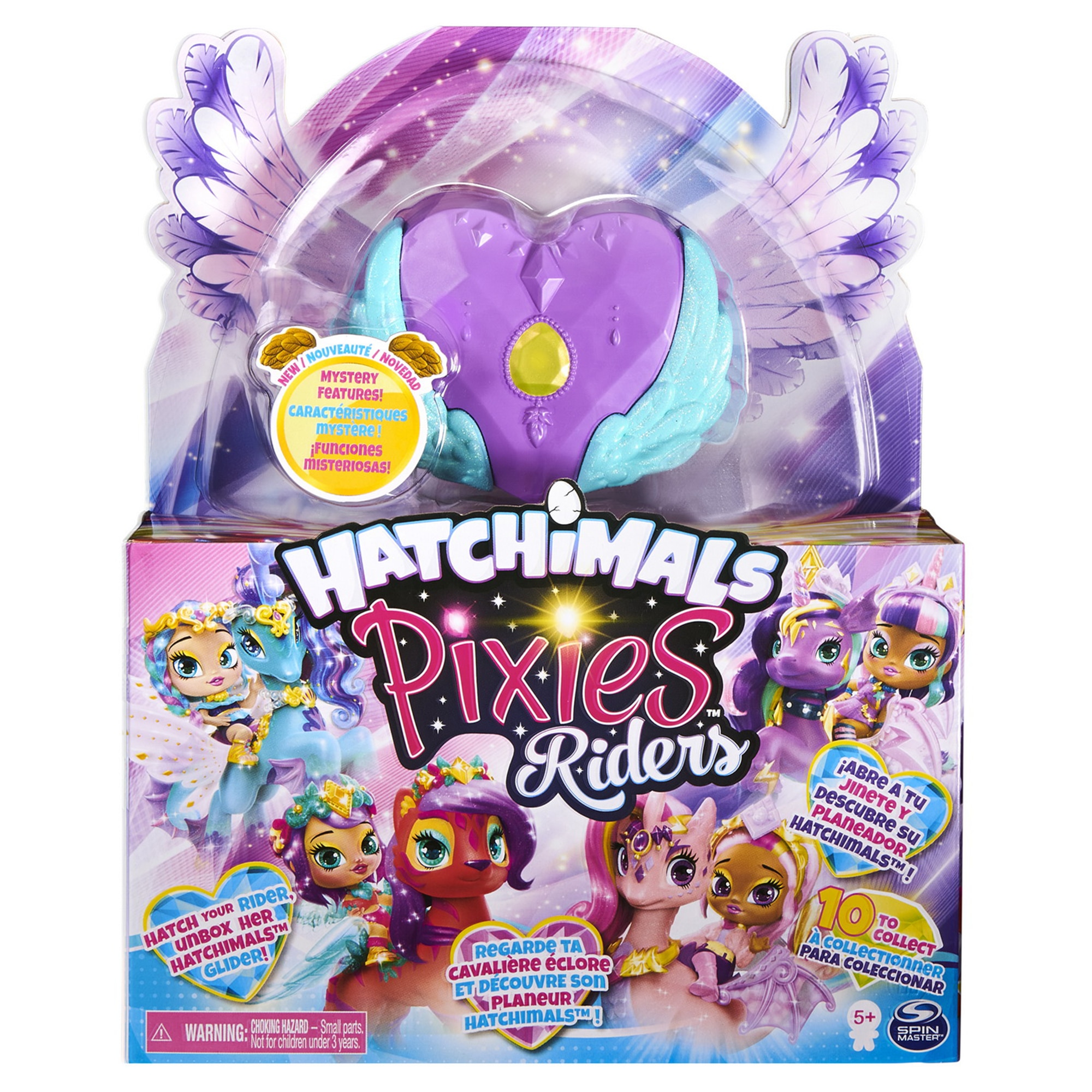 Set de joaca Hatchimals - Pixies Riders, Unicorn