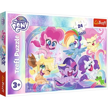 Puzzle Maxi Trefl, My Little Pony, 24 piese Puzzle Maxi Trefl, My Little Pony, 24 piese