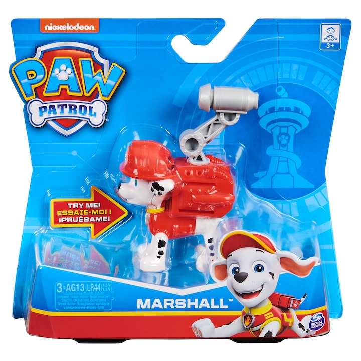 Paw Patrol játékfigura, Marshall tűzoltó