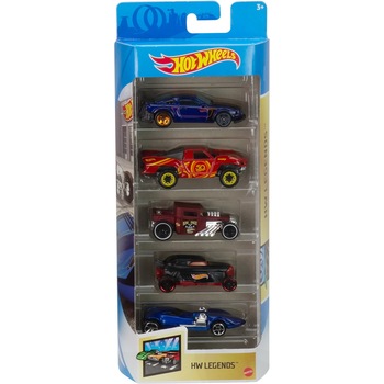 Set 5 masinute Hot Wheels, Legends, 1:64 Set 5 masinute Hot Wheels, Legends, 1:64