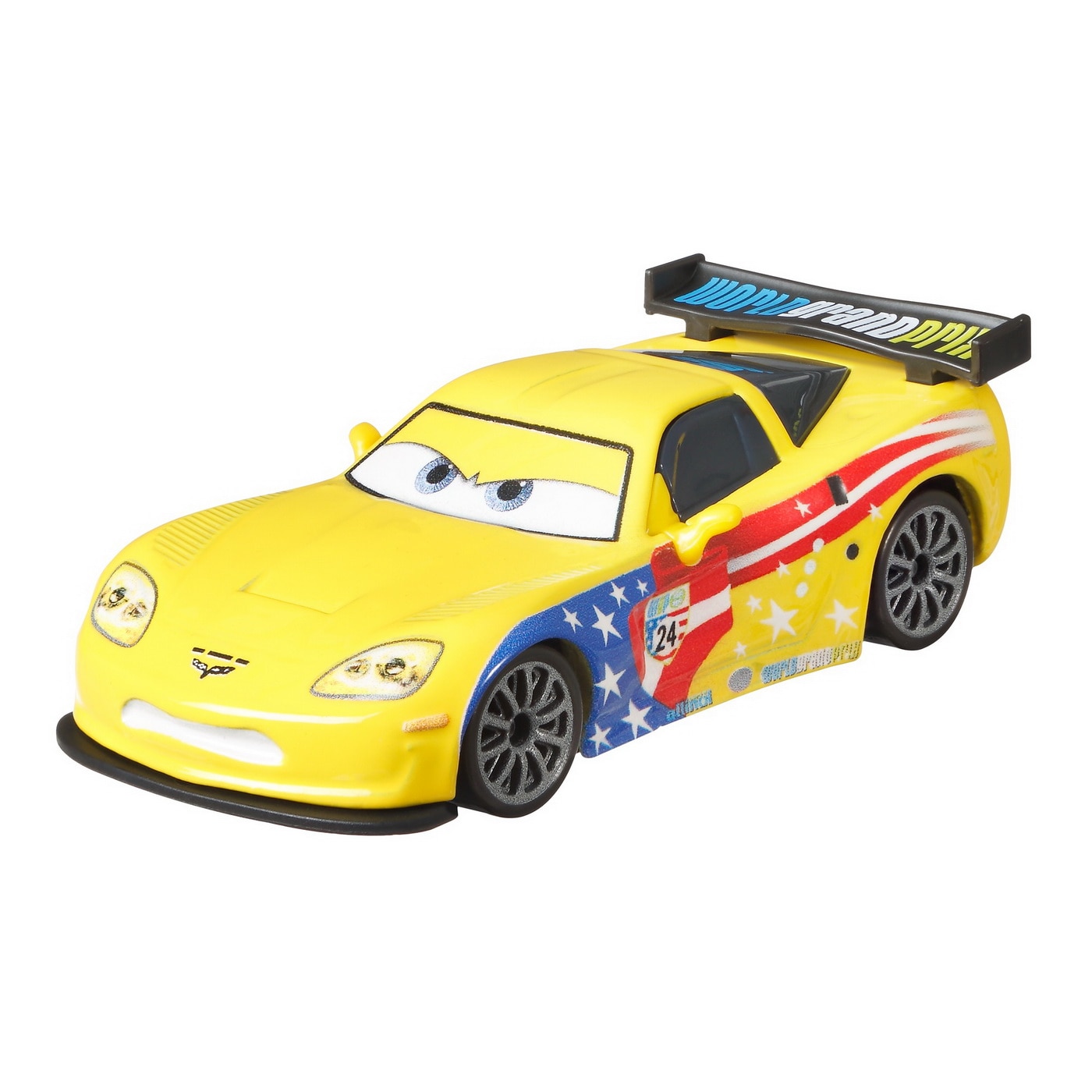 JEFF 3 CARS GORVETTE Toyworld – Gorvette Jeff - Racers Die-Cast Mini Cars Pixar Disney ミニカー カーズ ジェフ　 ミニカー
