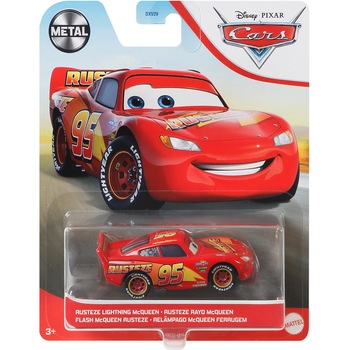 Masinuta diecast Disney Cars 3 - Rusteze Fulger Mcqueen, 1:55 Masinuta diecast Disney Cars 3 - Rusteze Fulger Mcqueen, 1:55