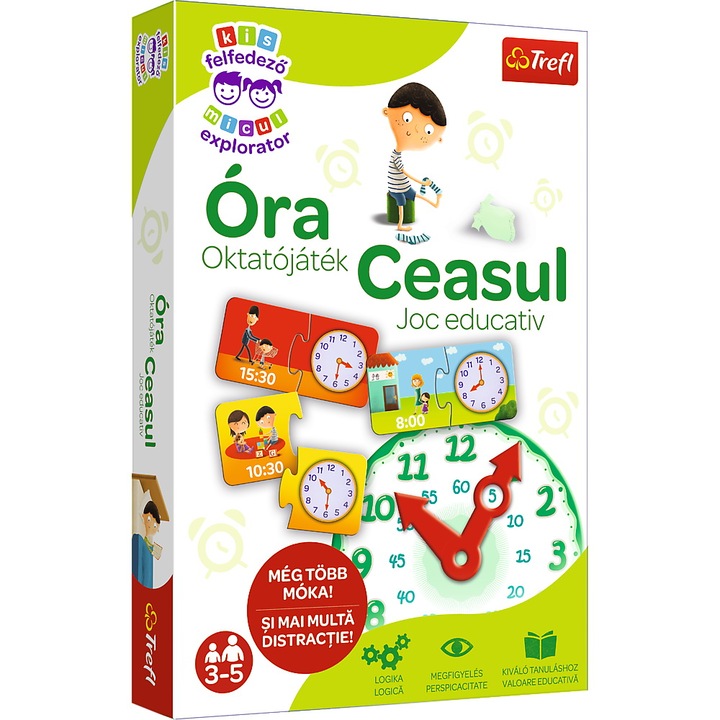 Trefl Oktató játék, Kis felfedező, Óra