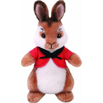 Jucarie de plus TY Beanie Babies - Peter Rabbit, Mopsy, 15 cm