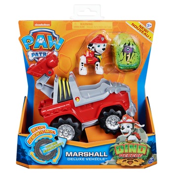 Set figurina cu vehicul Paw Patrol Dino Rescue - Marshall